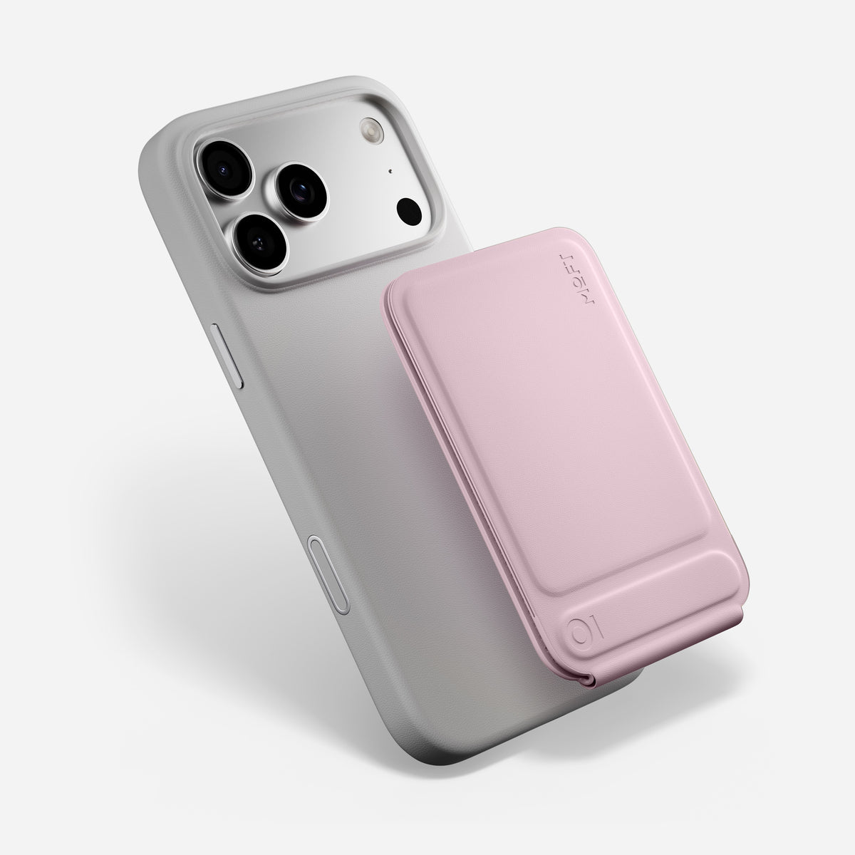 MOFT Snap Phone Tripod Wallet AERA (3 cards) - Blush
