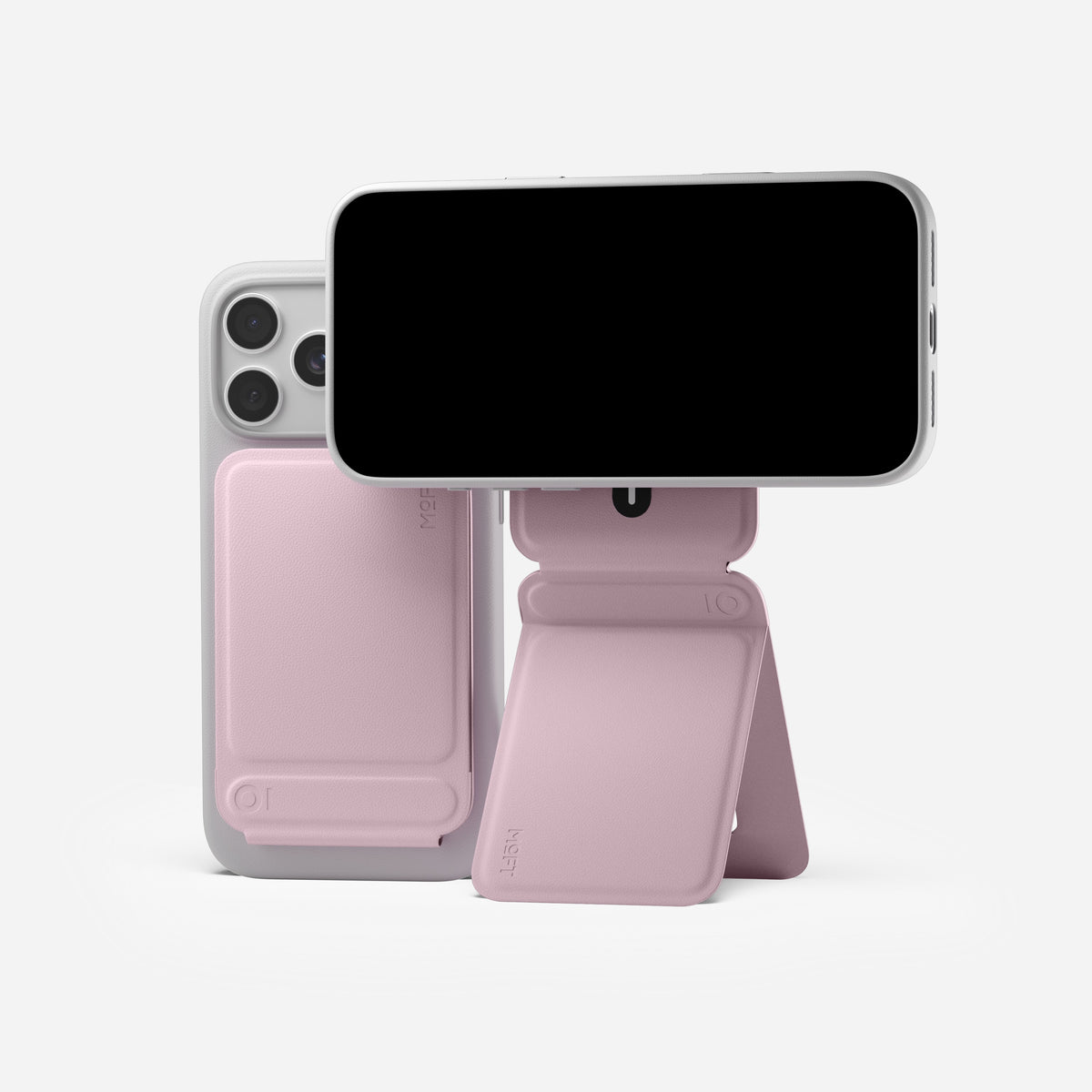 MOFT Snap Phone Tripod Wallet AERA (3 cards) - Blush