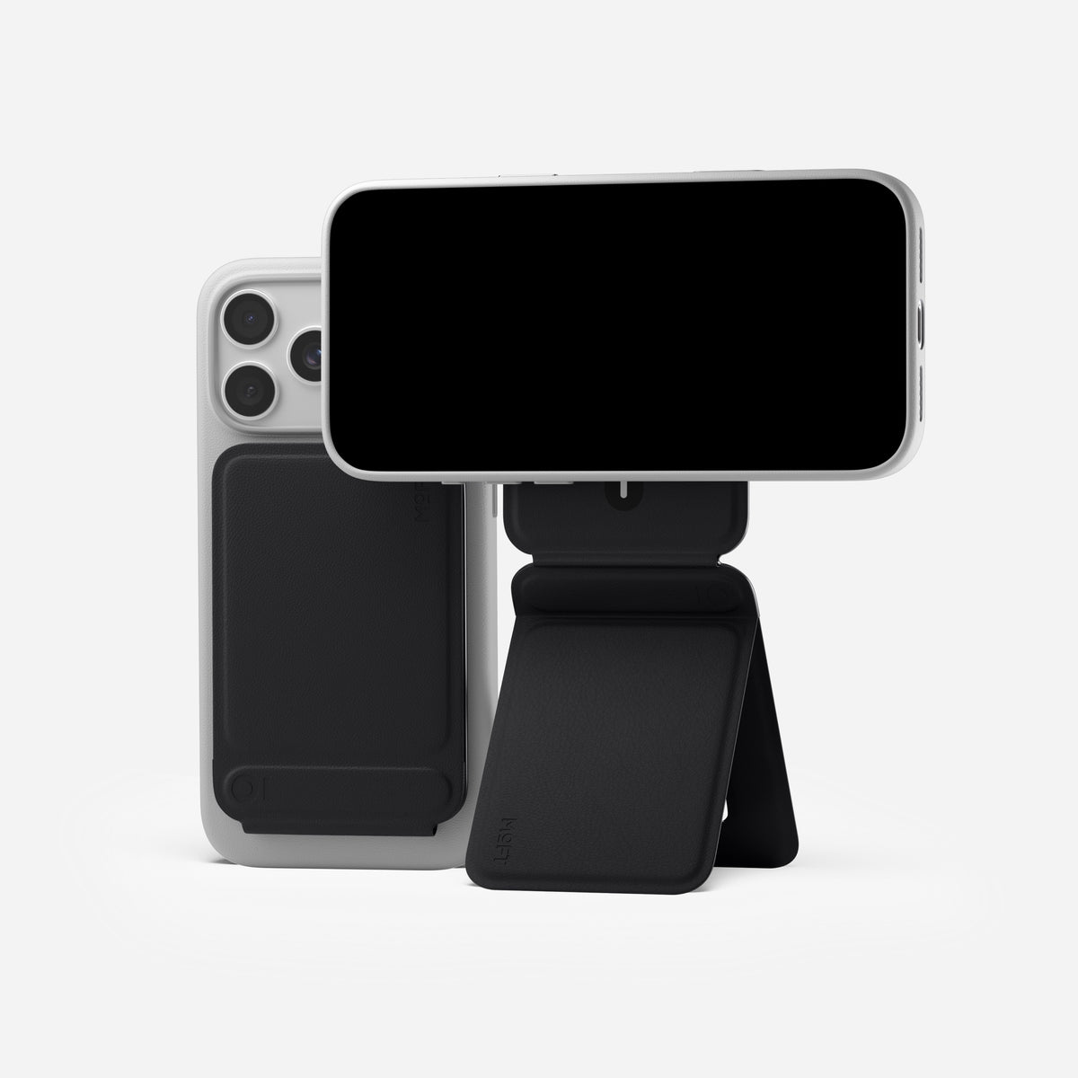 MOFT Snap Phone Tripod Wallet AERA (3 cards) - Jet Black