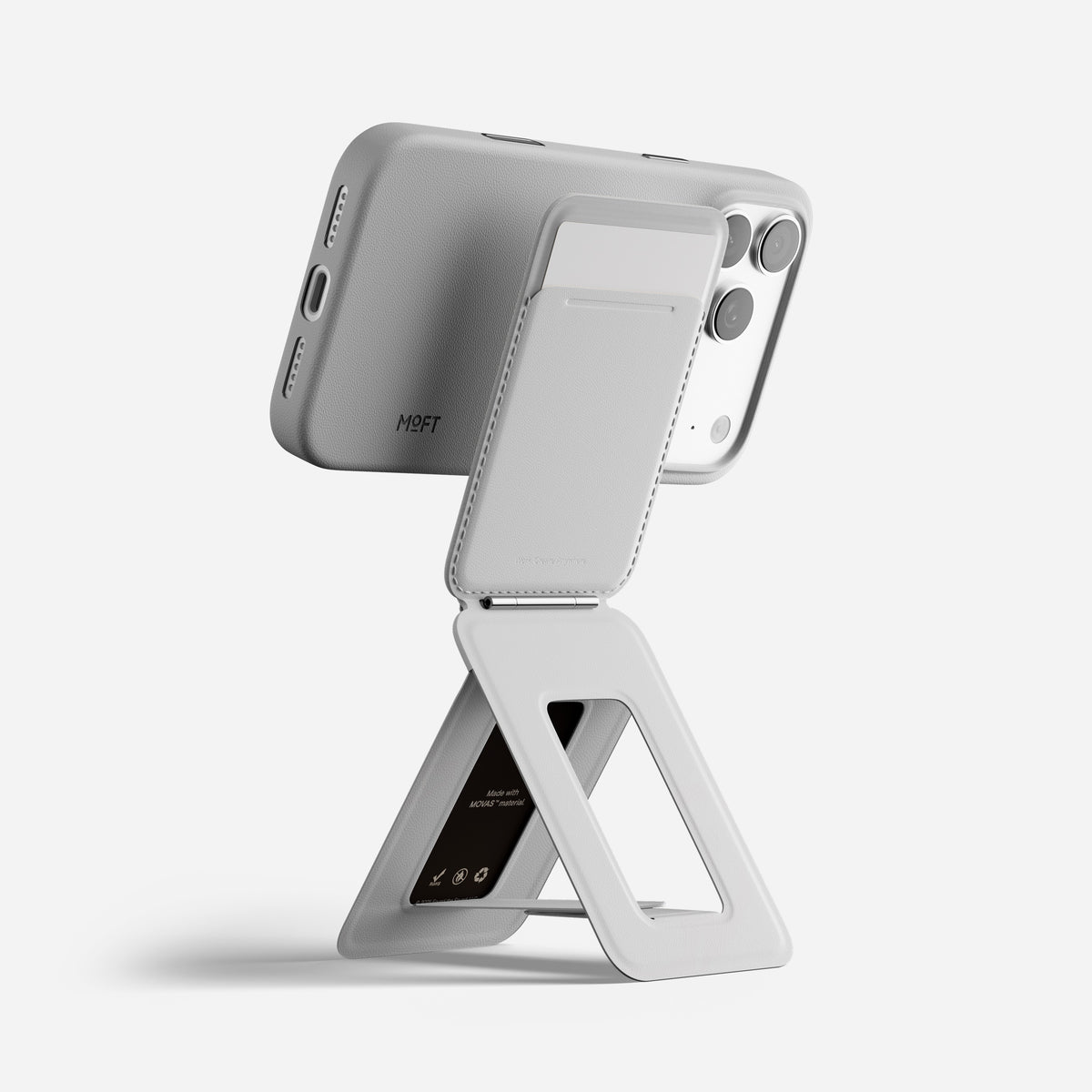 MOFT Snap Phone Tripod Wallet AERA (3 cards) - Misty Cove
