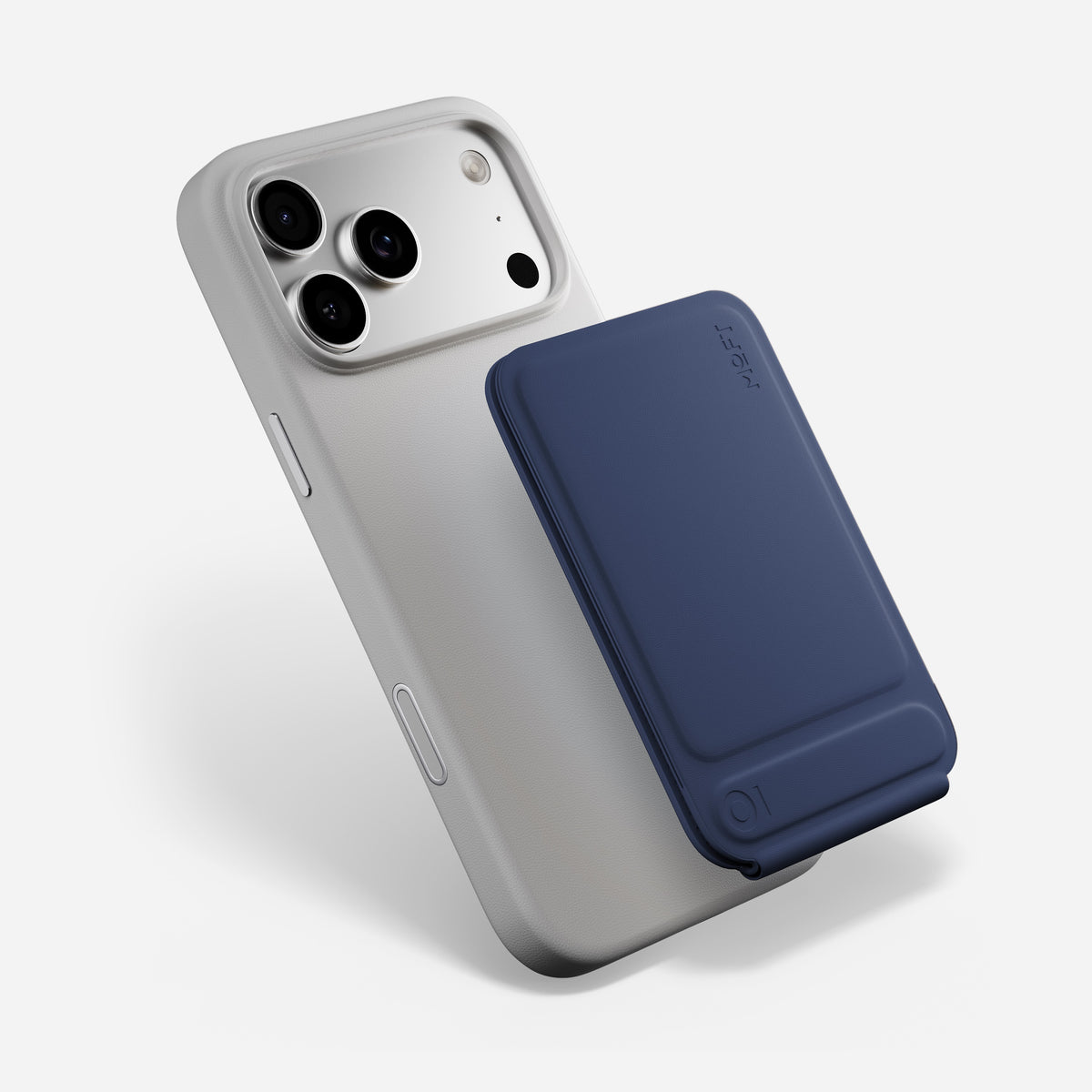 MOFT Snap Phone Tripod Wallet AERA (3 cards) - Navy Blue