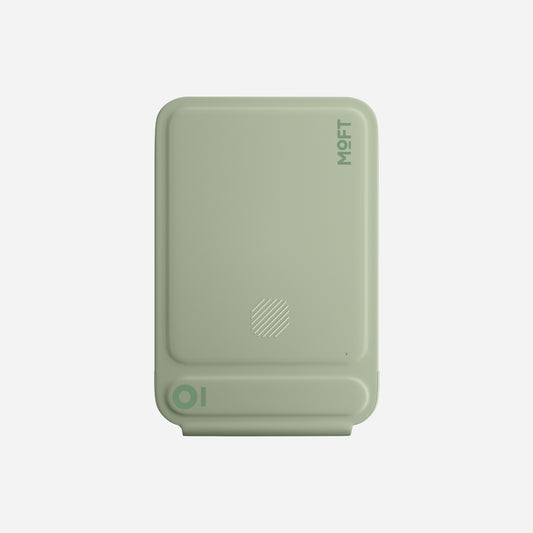 MOFT Trackable Tripod Wallet AERA (3 cards) - Khaki Green