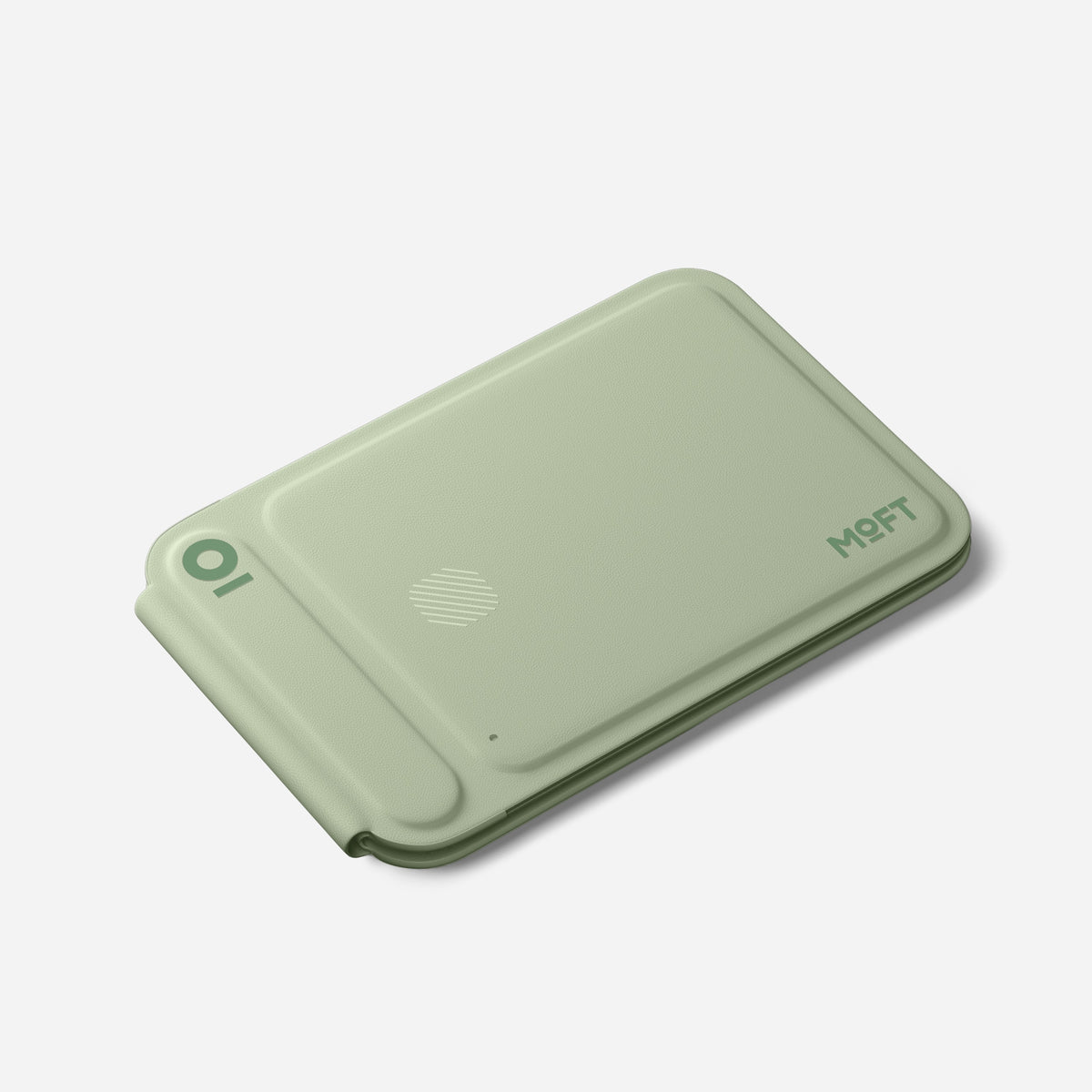 MOFT Trackable Tripod Wallet AERA (3 cards) - Khaki Green