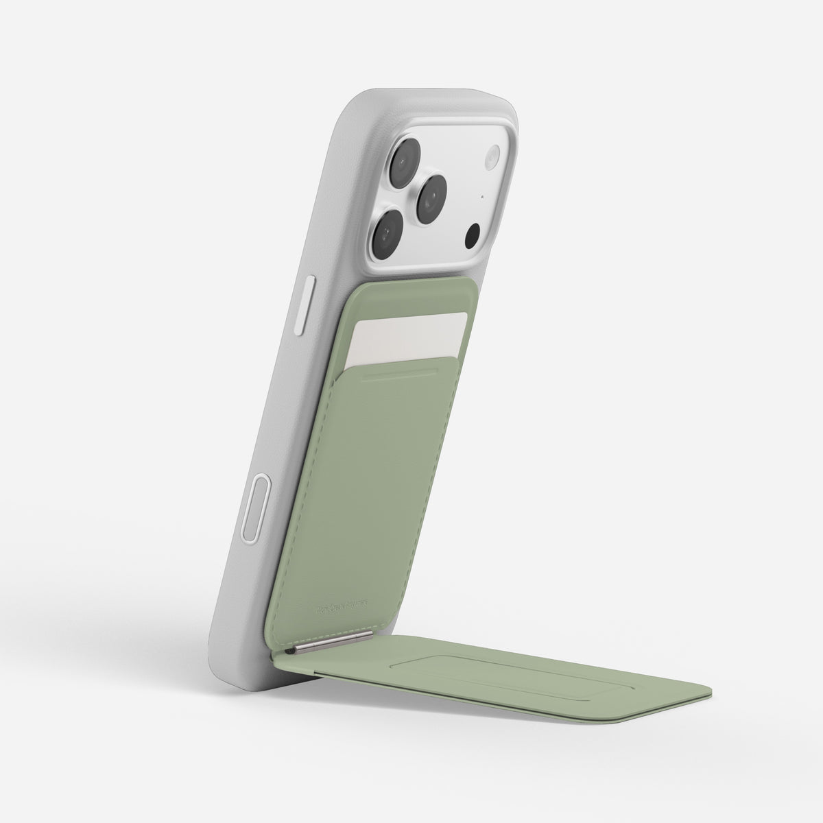 MOFT Trackable Tripod Wallet AERA (3 cards) - Khaki Green