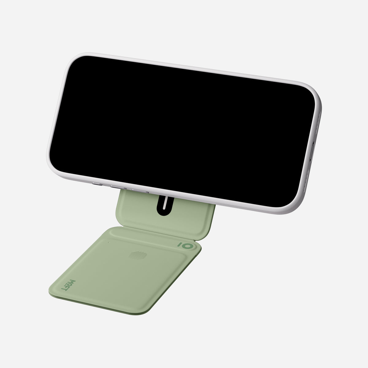 MOFT Trackable Tripod Wallet AERA (3 cards) - Khaki Green