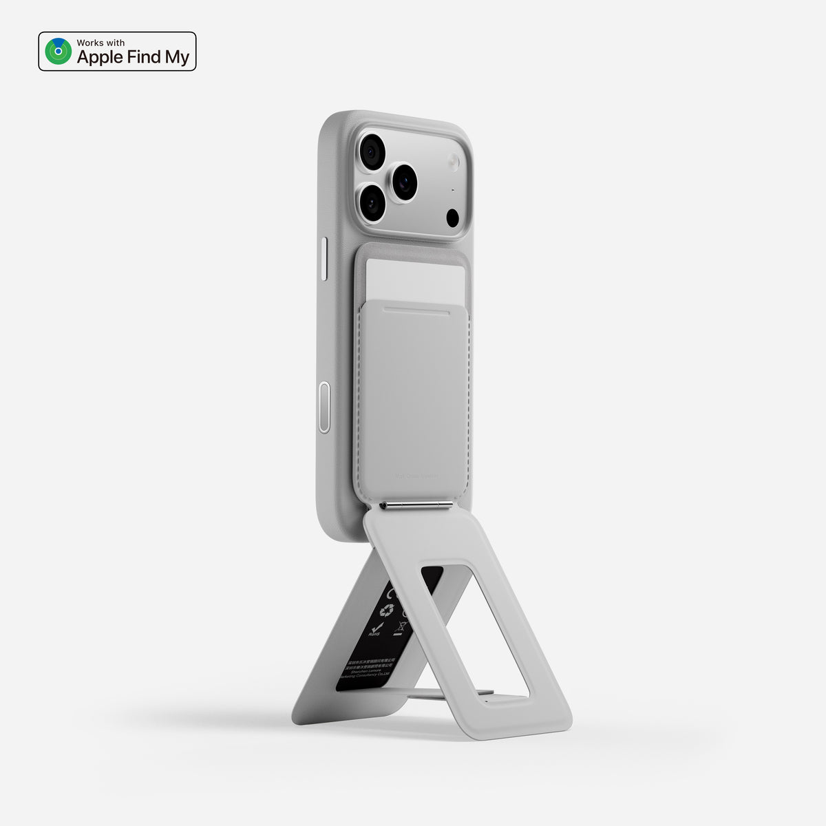 MOFT Trackable Tripod Wallet AERA (3 cards) - Misty Cove