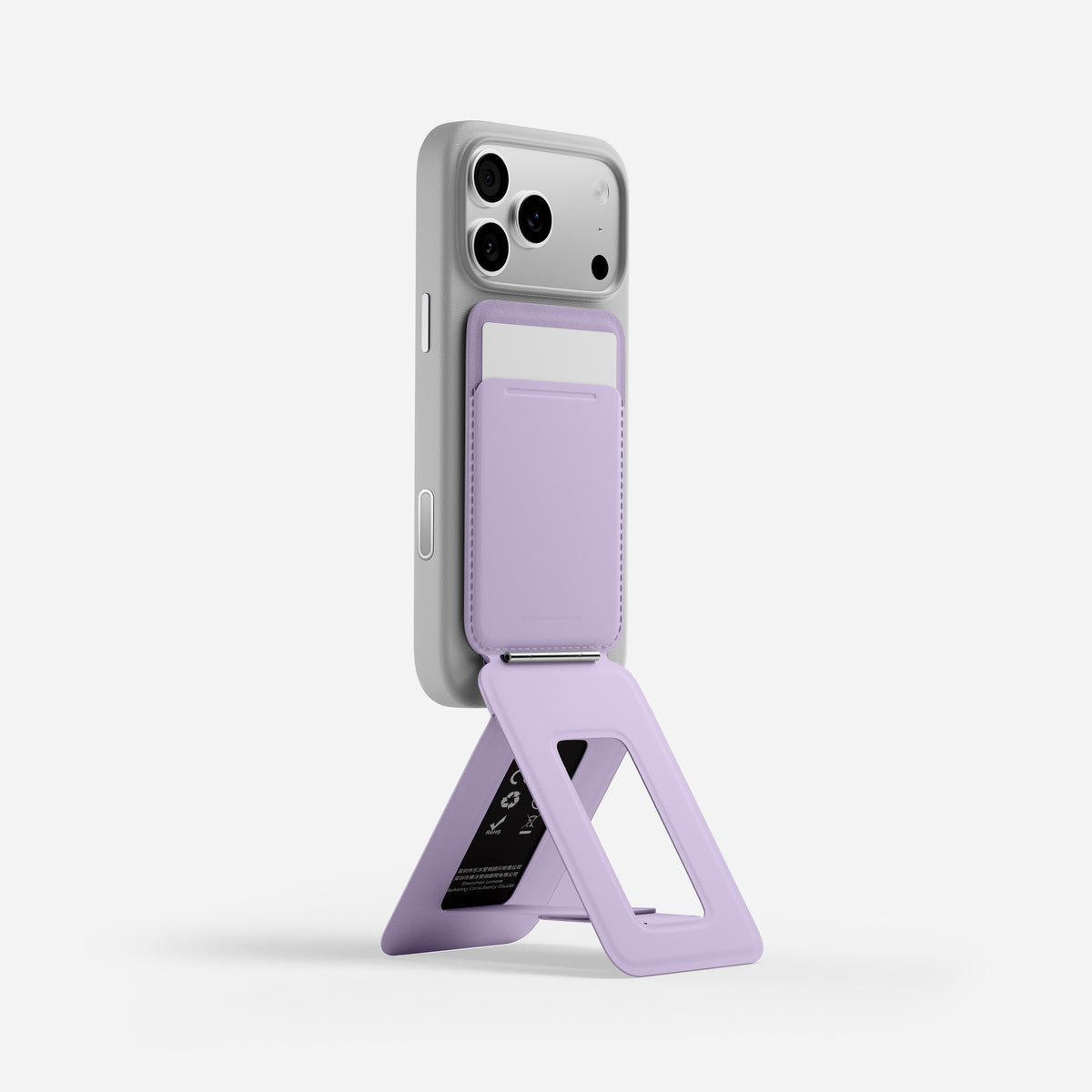 MOFT Trackable Tripod Wallet AERA (3 cards) - Peony