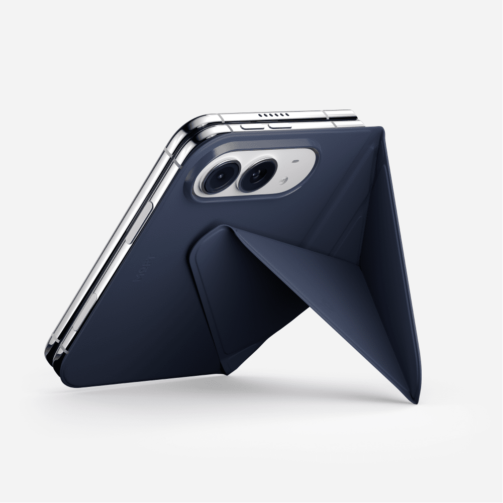 MOFT The 3-in-1 Dynamic Folio for iPhone Duo - Navy Blue + Navy Blue