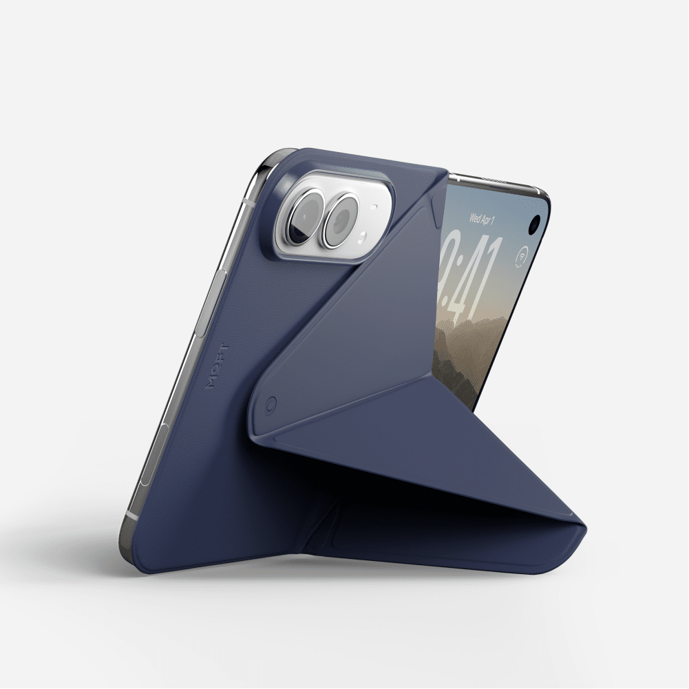 MOFT The 3-in-1 Dynamic Folio for iPhone Duo - Navy Blue + Navy Blue