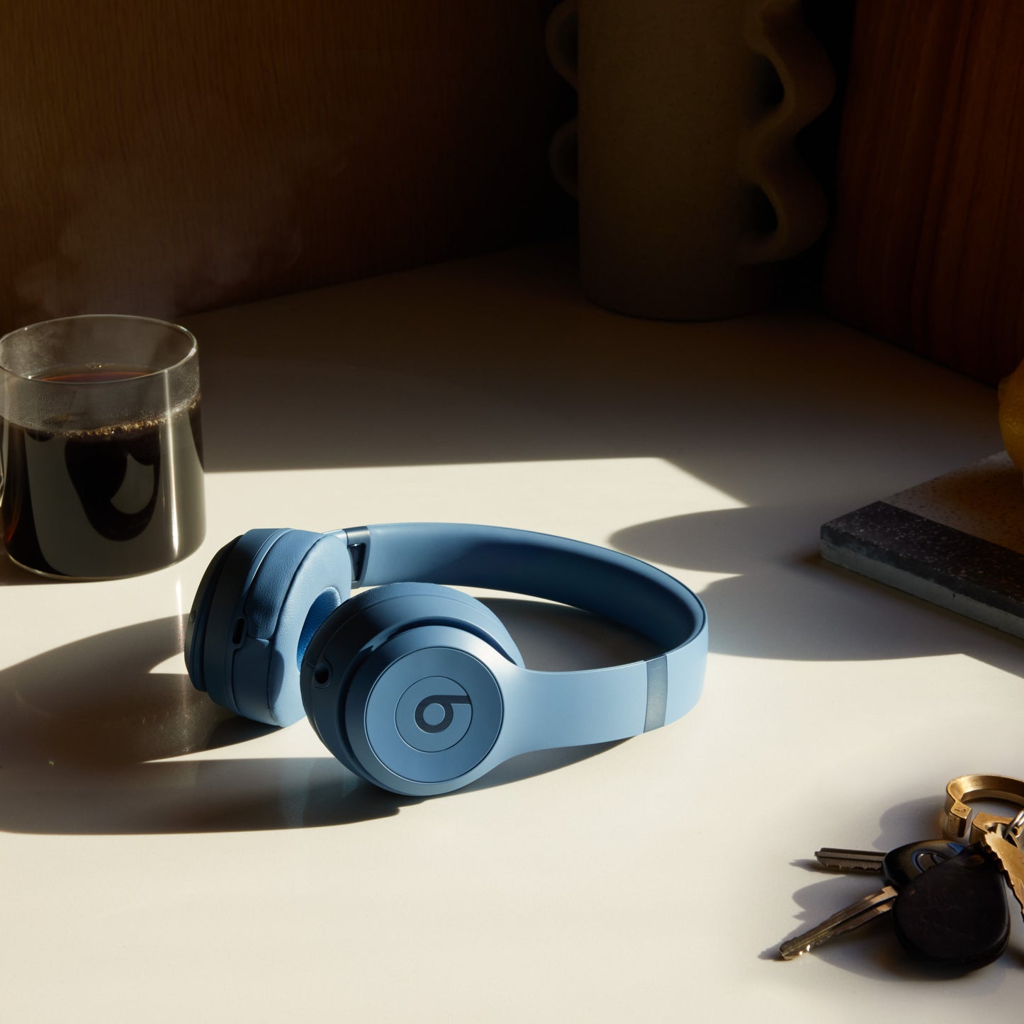 Beats Solo 4 Wireless Headphones - On-Ear - Slate Blue