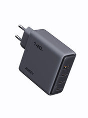 AUKEY Comet Mix 4 140W PD 4-Port GaN Wall Charger with PPS for Laptop & Mobile