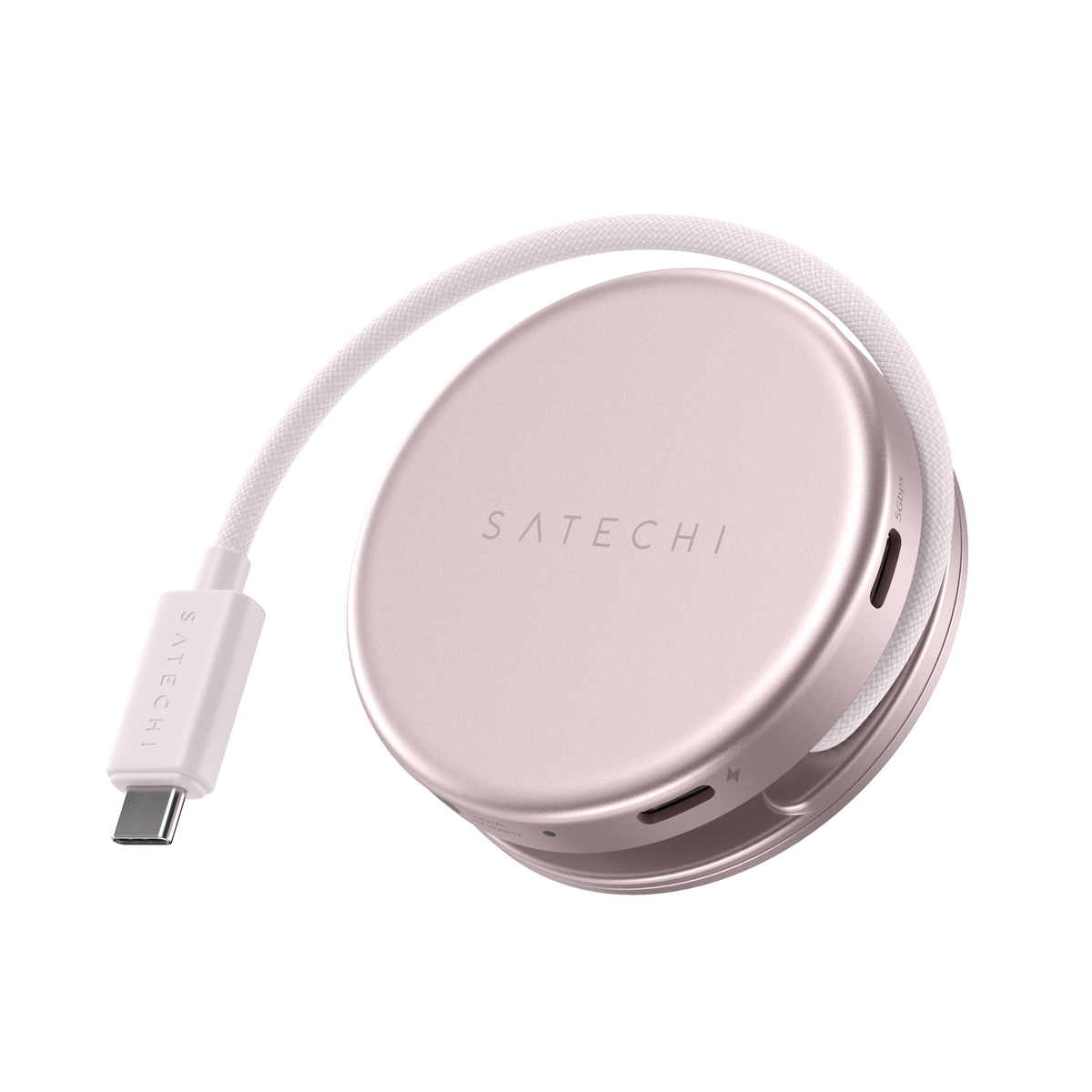 Satechi OntheGo 5-in-1 Multiport Adapter - Blush