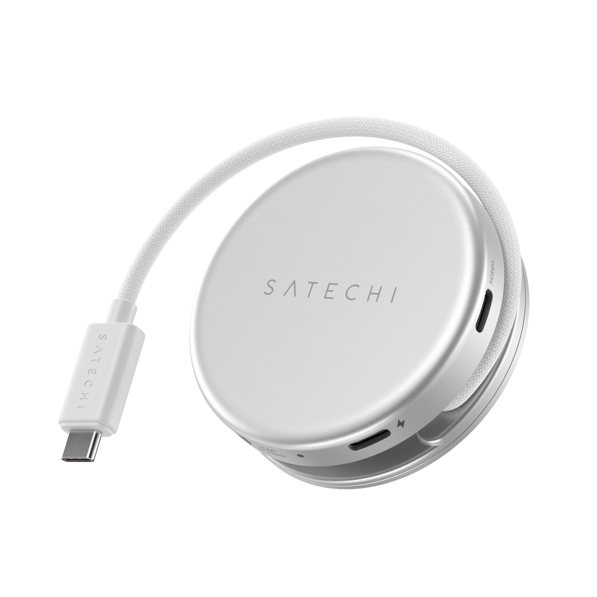 Satechi OntheGo 5-in-1 Multiport Adapter - Silver