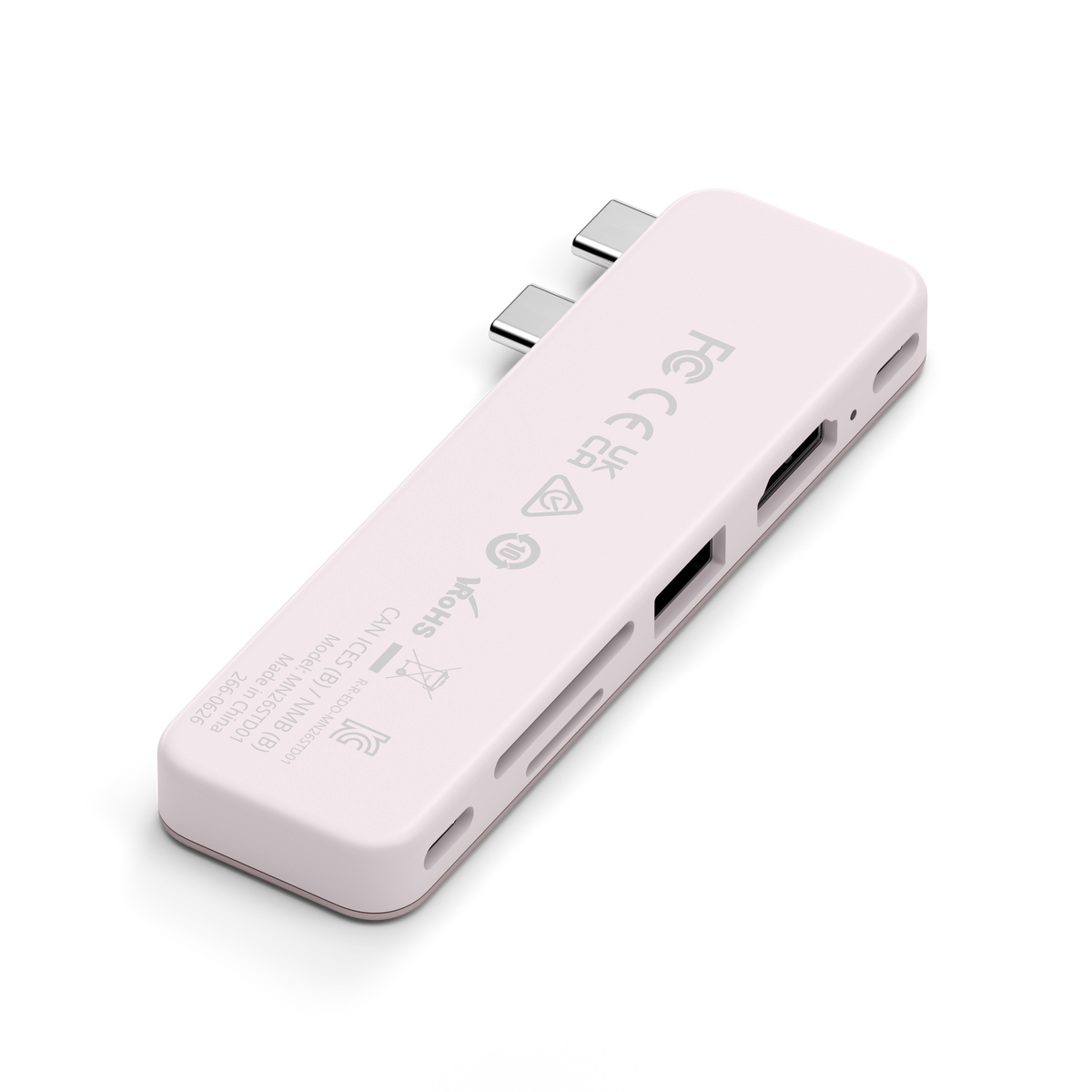 Satechi USB-C Snap Hub - Blush