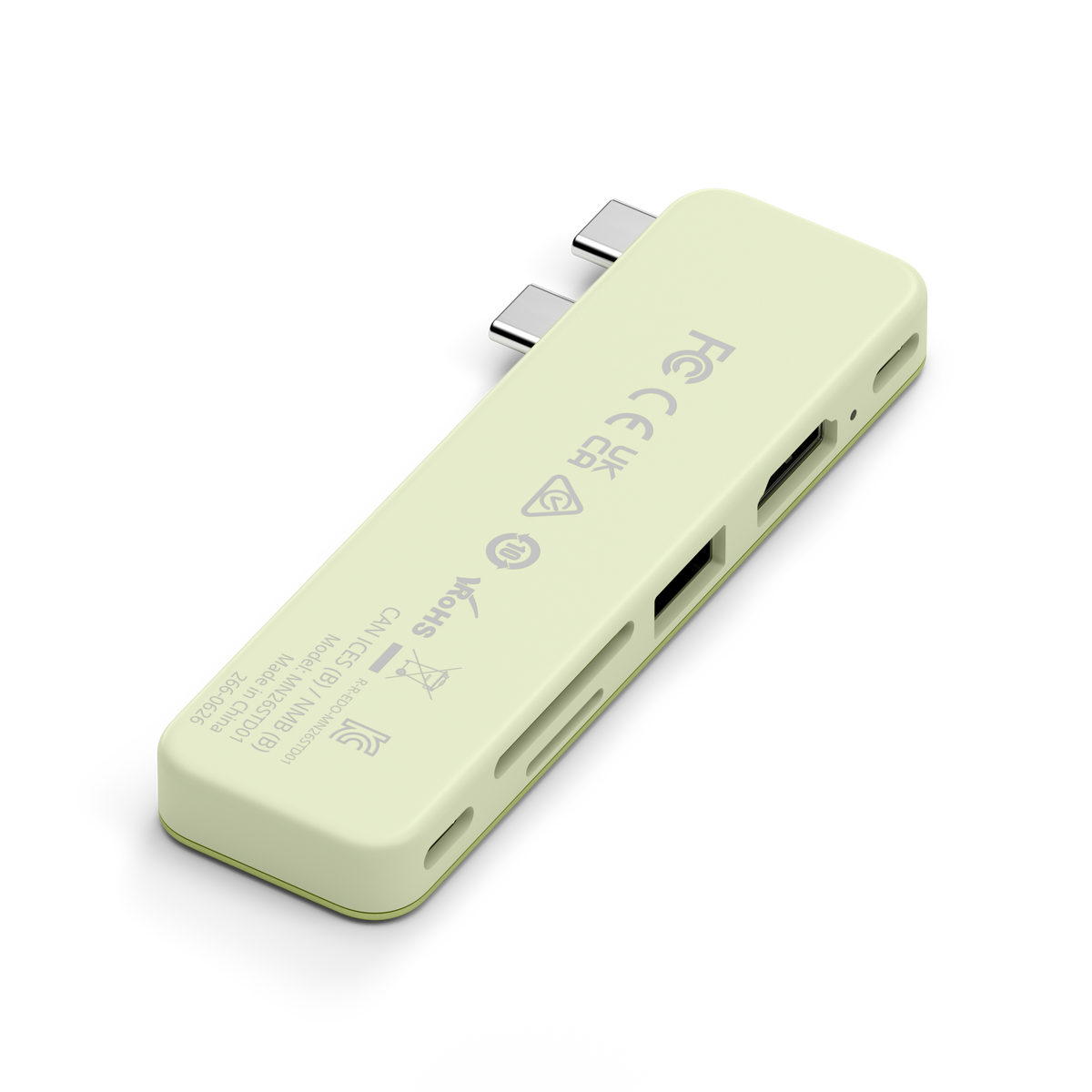 Satechi USB-C Snap Hub - Citrus