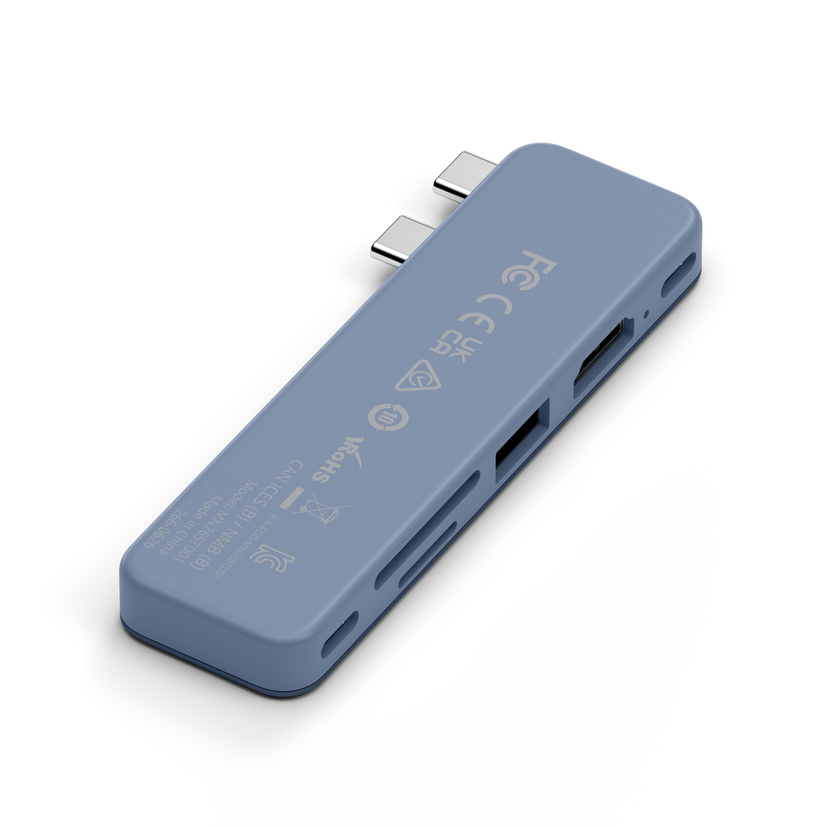 Satechi USB-C Snap Hub - Indigo