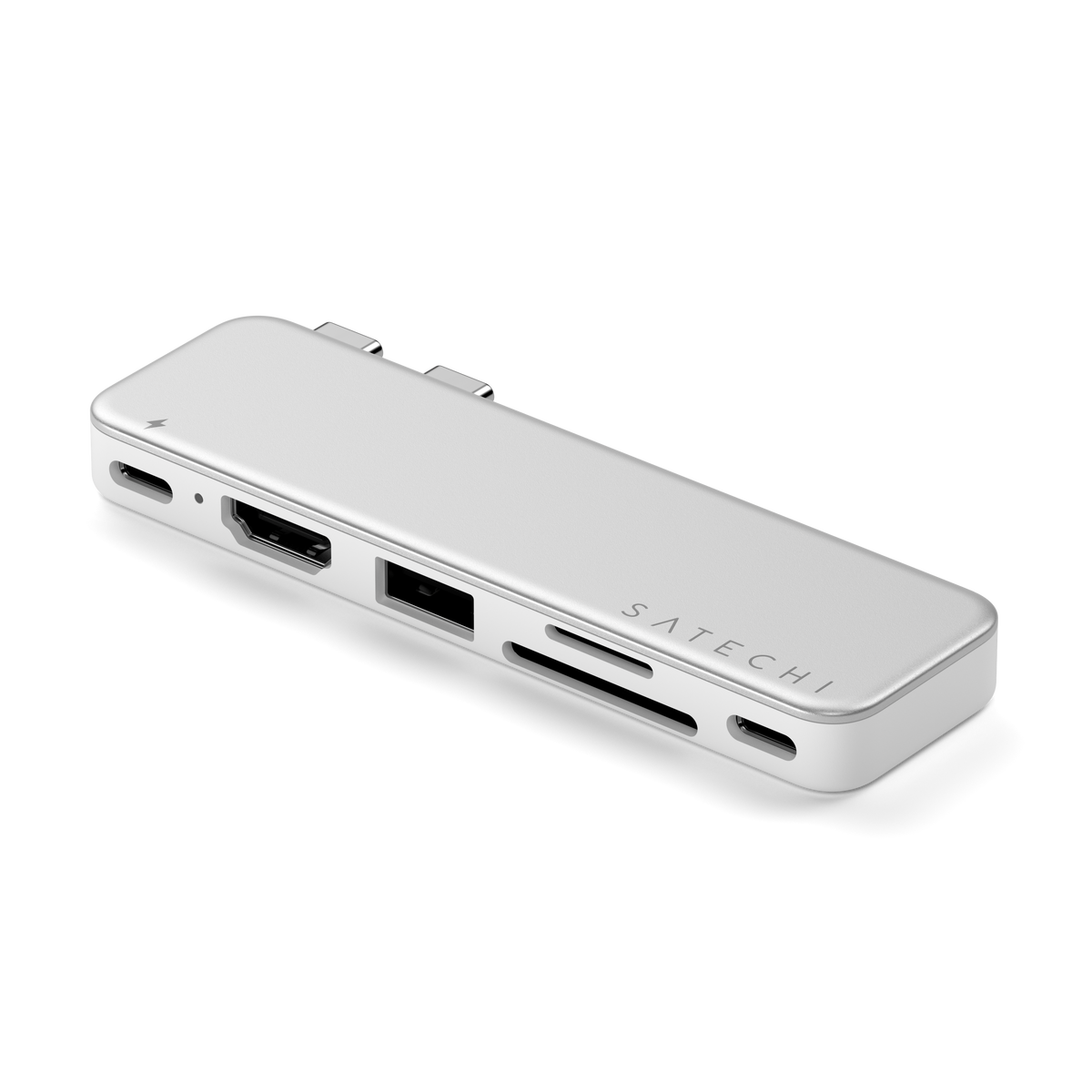Satechi USB-C Snap Hub - Silver