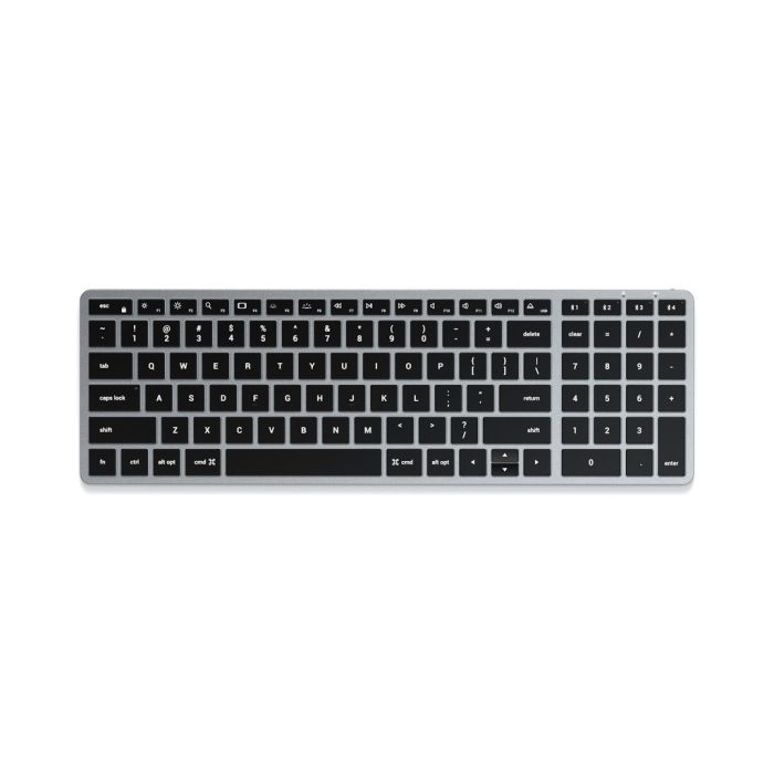 Satechi SLIM X2 Slim Bluetooth Wireless Keyboard + Num. Keypad - US - Space Grey  - iSTYLE.rs