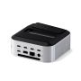 Satechi Thunderbolt 5 CubeDock with SSD Enclosure (3xTBT 5 Downstream Ports, TBT 5 Host Port 140W,2x USB-C 3.2, 2x USB-A 3.2, 2.5 Gigabit Ethernet,SD & microSD Reader,M.2 NVMe SSD Enclosure,Active Cooling) - EU - Silver - iSTYLE.rs