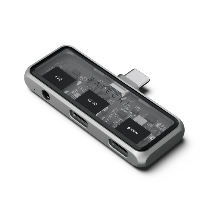 Satechi Mobile XR Hub with dual USB-C and Audio - Space Gray  - iSTYLE.rs