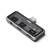 Satechi Mobile XR Hub with dual USB-C and Audio - Space Gray  - iSTYLE.rs