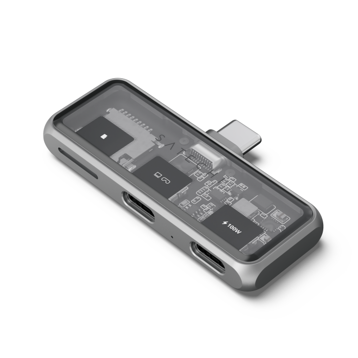 Satechi Mobile XR Hub with dual USB-C and microSD - Space Gray  - iSTYLE.rs