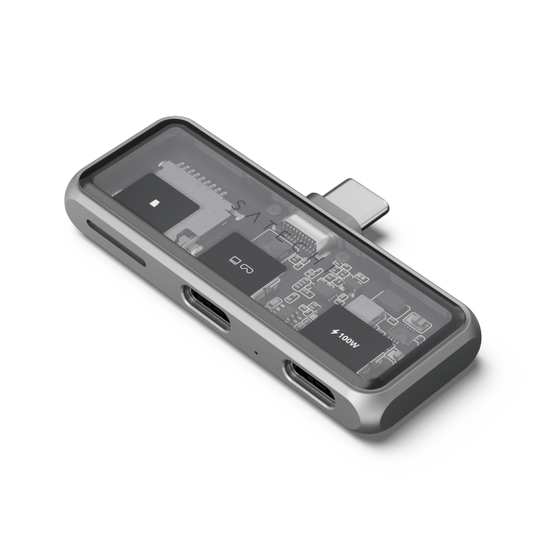Satechi Mobile XR Hub with dual USB-C and microSD - Space Gray - iSTYLE.rs