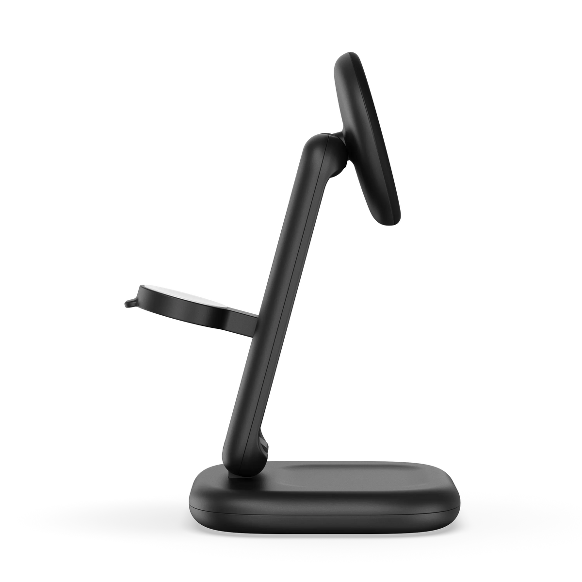 Satechi 3-in-1 Foldable Qi2 25W Wireless Charging Stand - Space Black
