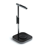 Satechi 2-IN-1 Headphone Stand w Wireless Charger USB-C (Cable inc., Adapter not inc.) - Space Grey - iSTYLE.rs