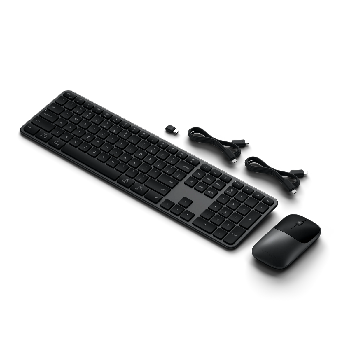 Satechi Slim CEX3 Bežično (Tastatura i Miš) - US English - Space Black