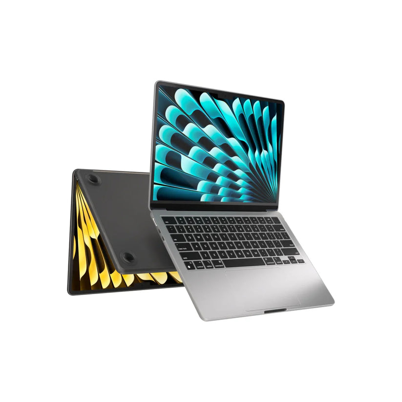 NEXT ONE SAFEGUARD FOR MACBOOK AIR 15” M2 SMOKE BLACK - iSTYLE RS