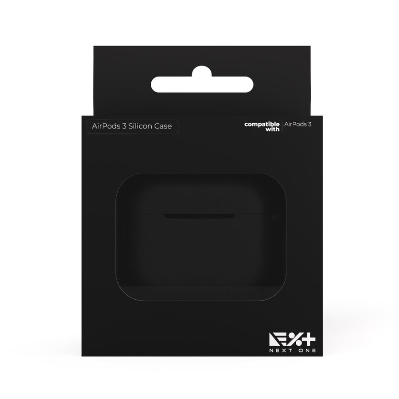 AIRPODS 3 SILICONE CASE | BLACK - iSTYLE RS