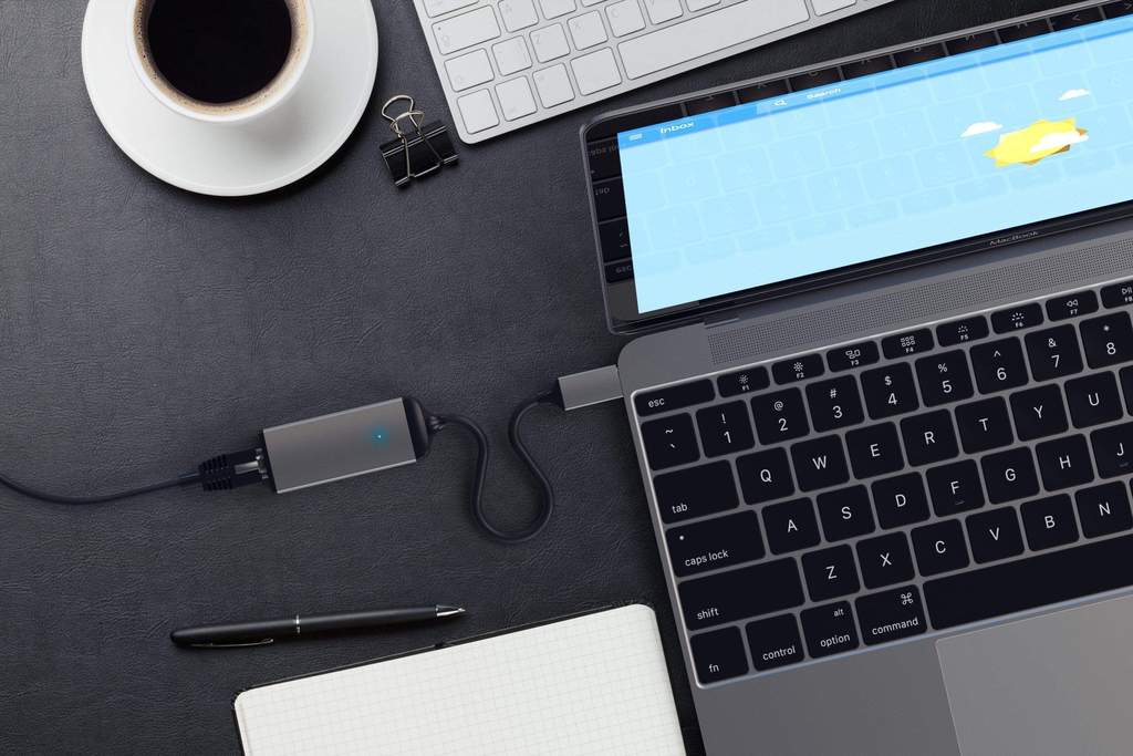 SATECHI Type-C Gigabit Ethernet Adapter - Space Gray - iSTYLE RS