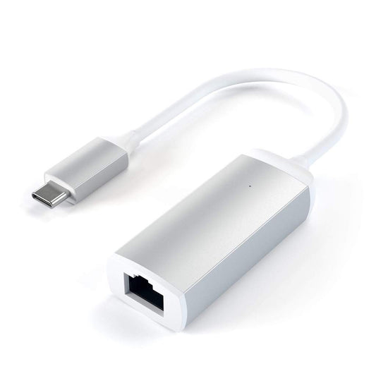 SATECHI Type-C Gigabit Ethernet Adapter - Silver - iSTYLE RS