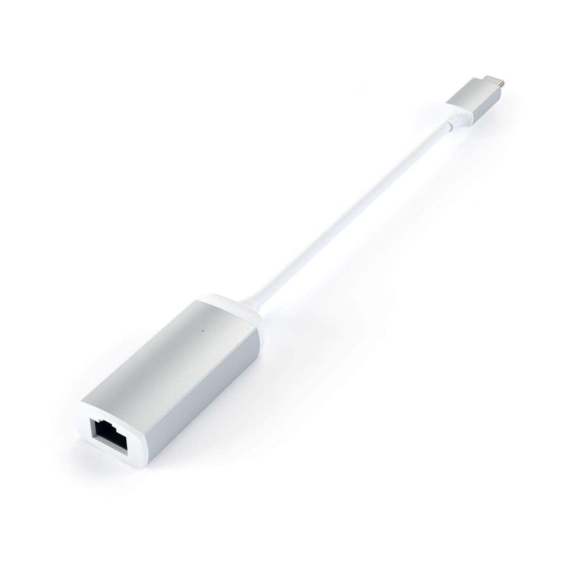 SATECHI Type-C Gigabit Ethernet Adapter - Silver - iSTYLE RS