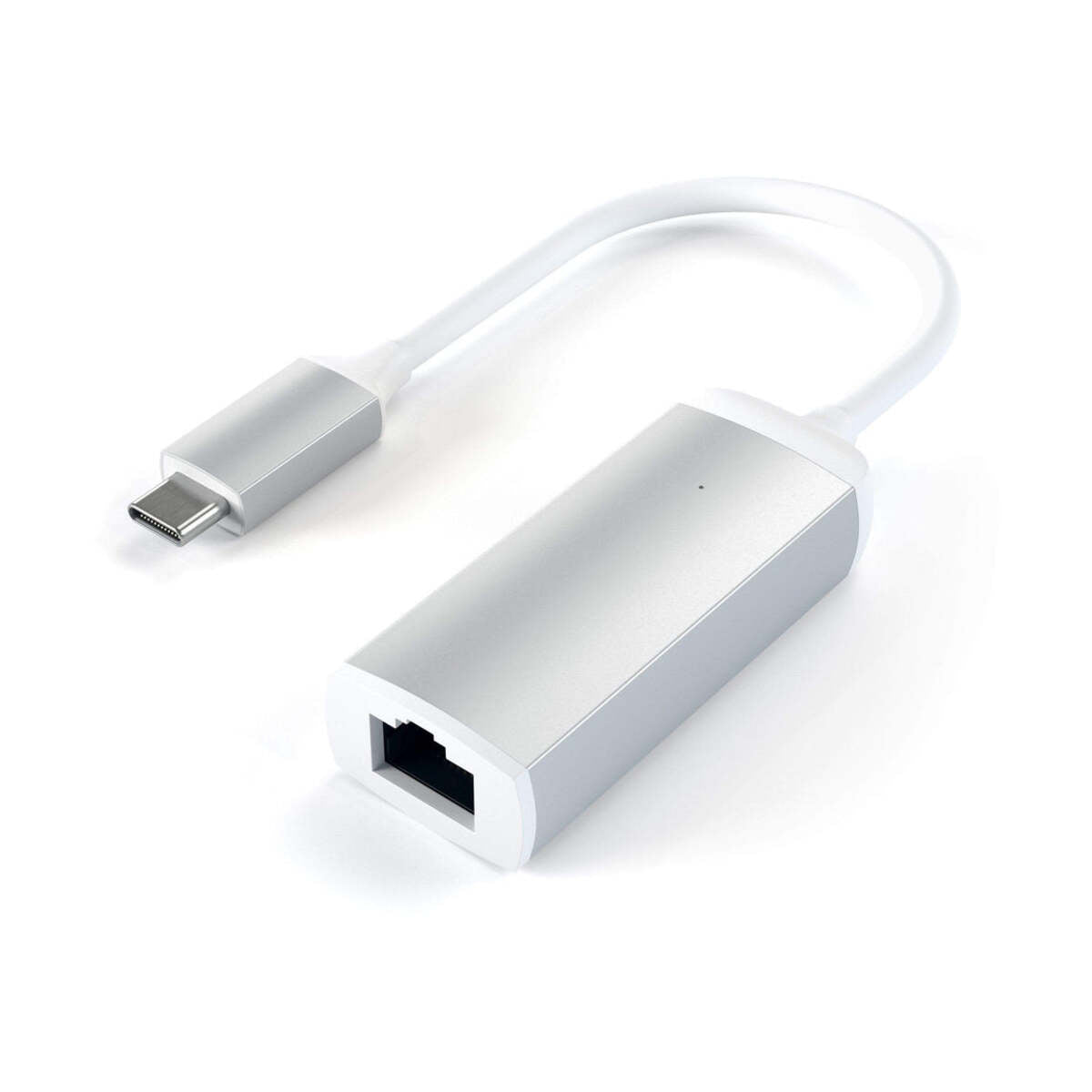 SATECHI Type-C Gigabit Ethernet Adapter - Silver - iSTYLE RS
