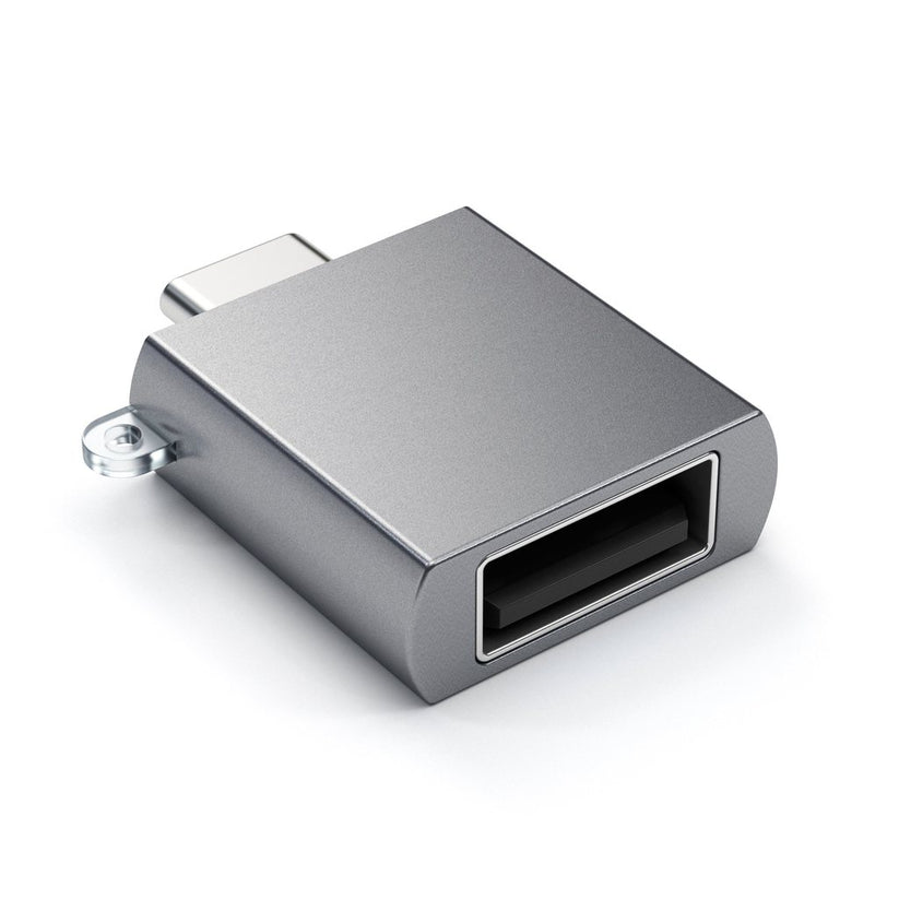 SATECHI Type C-Type A USB Adapter/Space Gray - iSTYLE RS