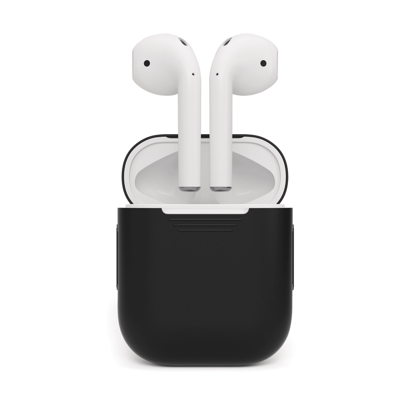 NEXT ONE AIRPODS BLACK SILICON CASE - iSTYLE RS