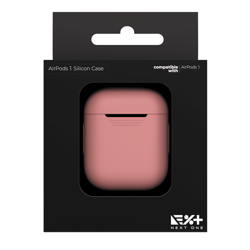 NEXT ONE AIRPODS PINK SILICON CASE - iSTYLE RS