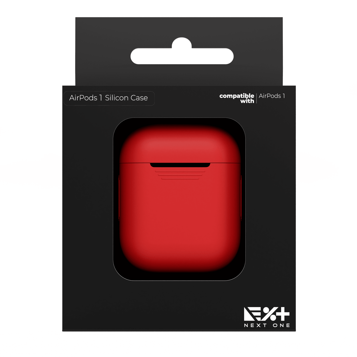 NEXT ONE AIRPODS RED SILICON CASE - iSTYLE RS