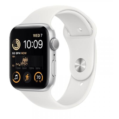 Apple Watch SE2 GPS 40mm Silver Aluminium Case with White Sport Band - Regular - iSTYLE.rs