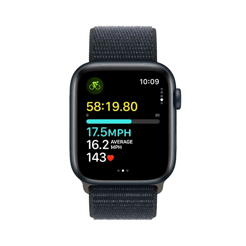 Apple Watch SE GPS 44mm Midnight with Midnight Sport Loop - iSTYLE RS
