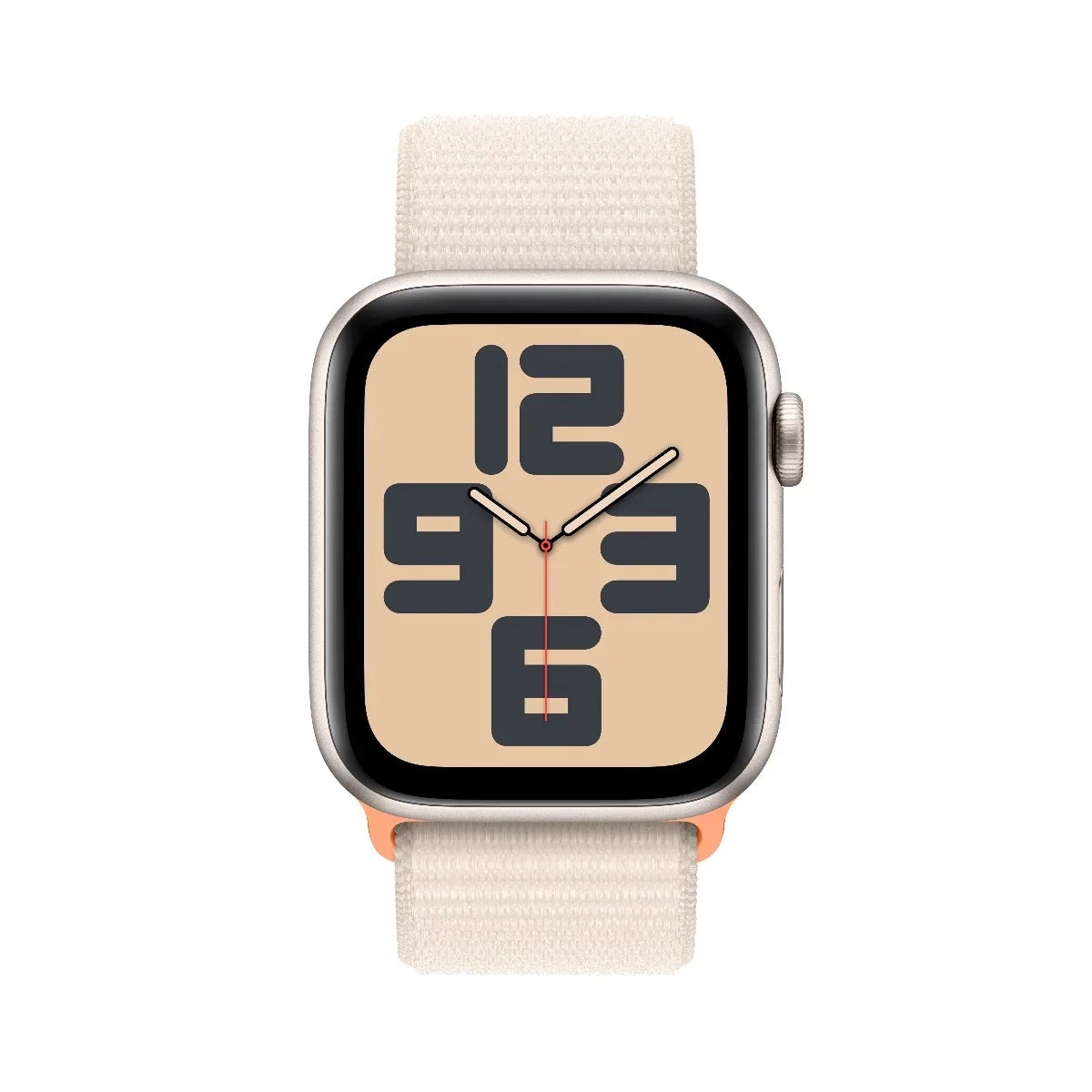 Apple Watch SE GPS 44mm Starlight with Starlight Sport Loop - iSTYLE RS