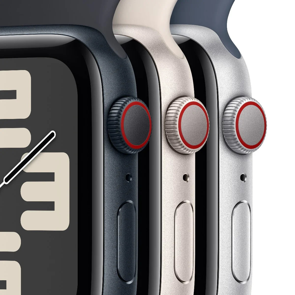 Apple Watch SE GPS 44mm Starlight with Starlight Sport Loop - iSTYLE RS