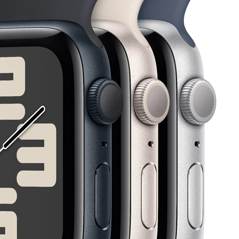 Apple Watch SE GPS 40mm Silver with Storm Blue Sport Band - S/M - iSTYLE RS