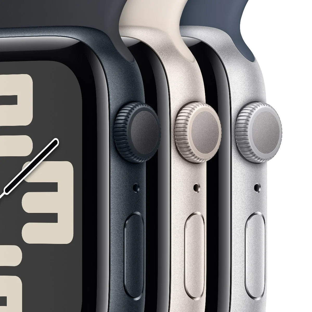 Apple Watch SE GPS 40mm Silver with Storm Blue Sport Band - M/L - iSTYLE RS