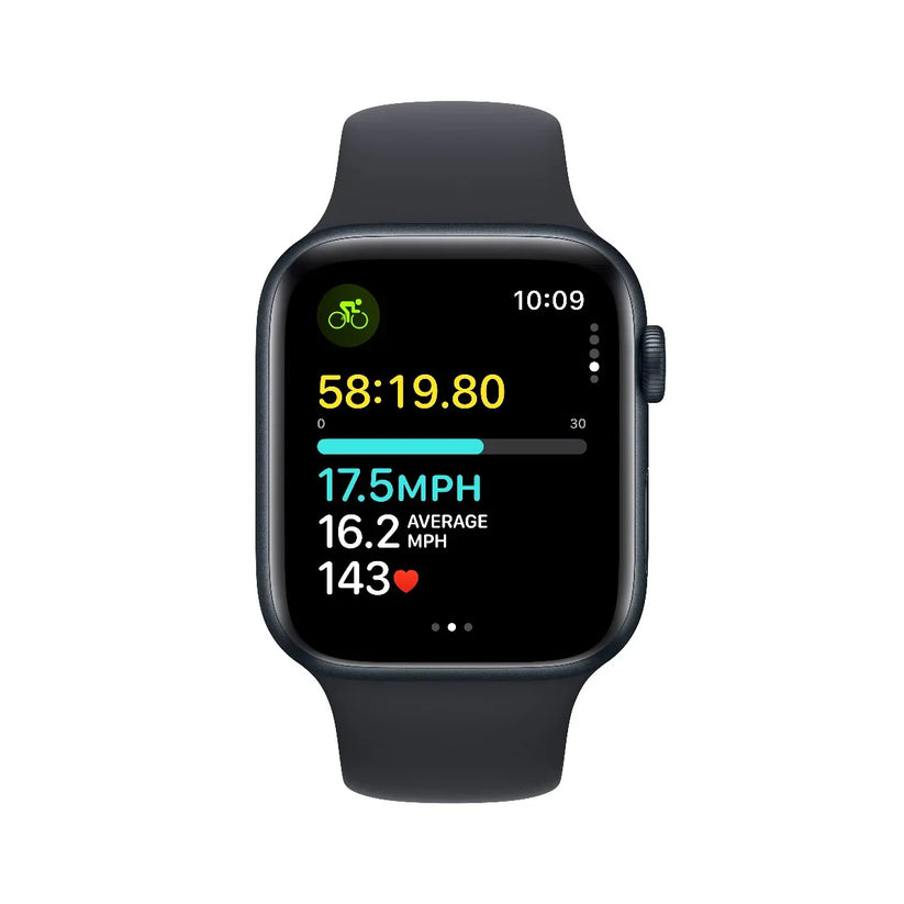 Apple Watch SE GPS 44mm Midnight with Midnight Sport Band - M/L - iSTYLE RS