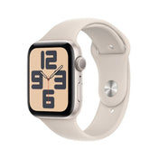 Apple Watch SE GPS 44mm Starlight with Starlight Sport Band - M/L - iSTYLE RS
