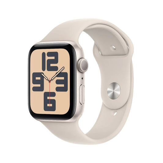 Apple Watch SE GPS 44mm Starlight with Starlight Sport Band - M/L - iSTYLE RS