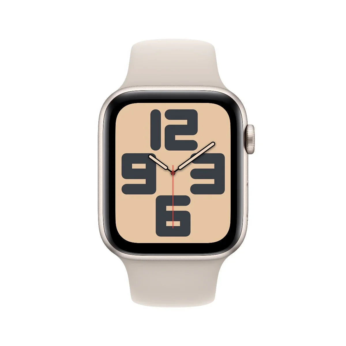 Apple Watch SE GPS 44mm Starlight with Starlight Sport Band - M/L - iSTYLE RS